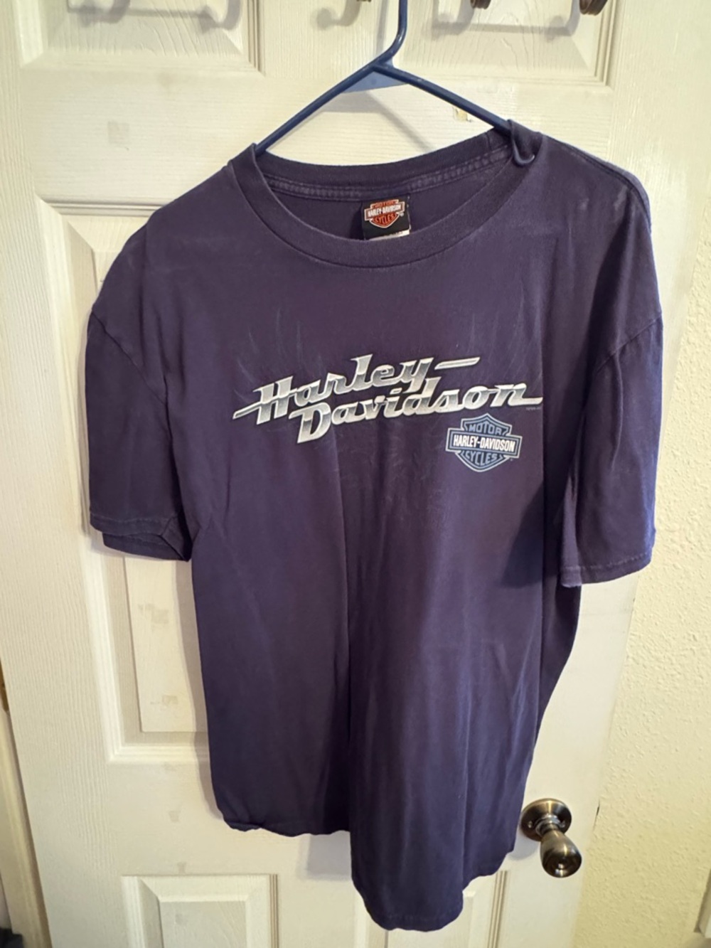 Harley-Davidson Purple Short Sleeve Logo Tee